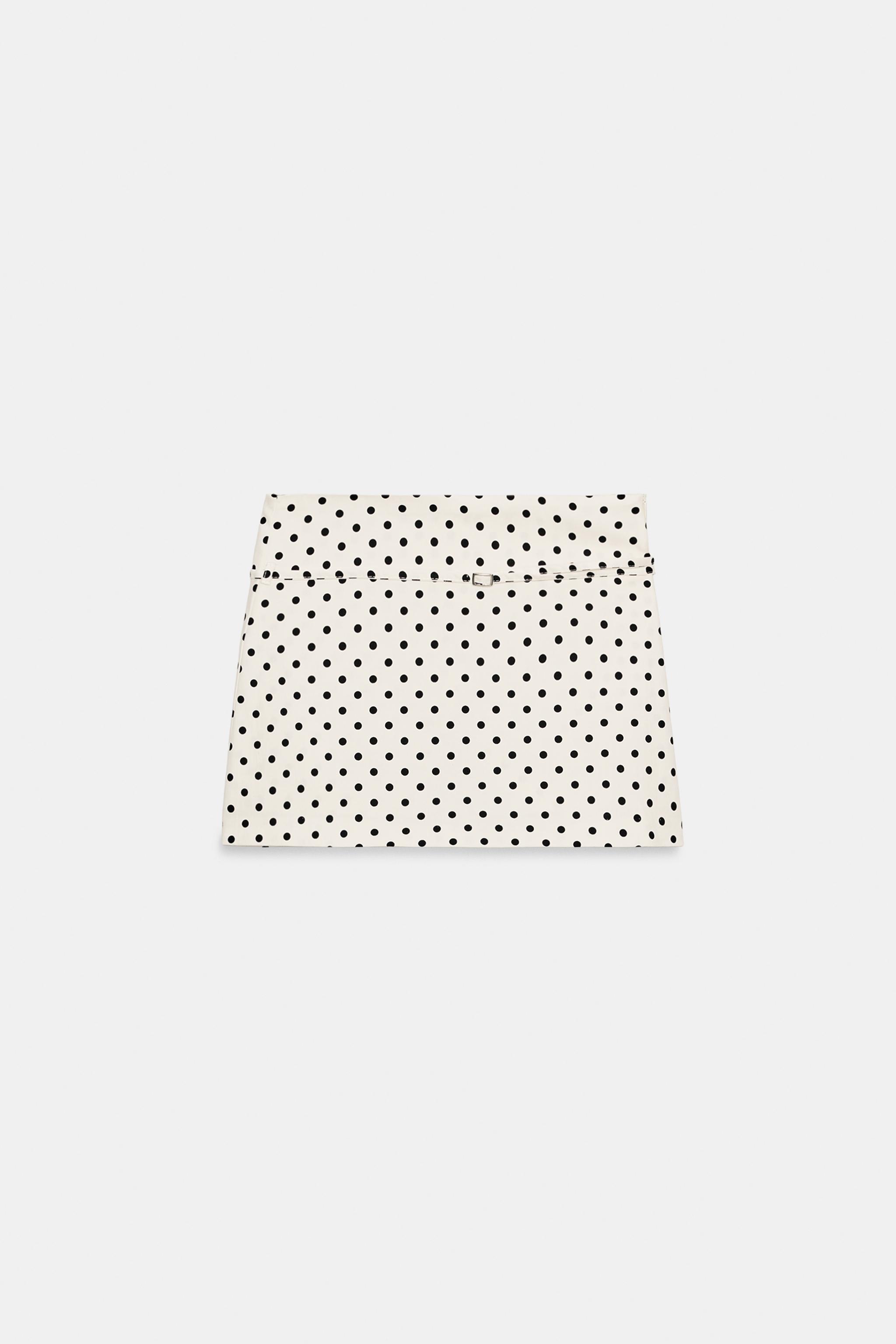 JUPE-PANTALON À CEINTURE